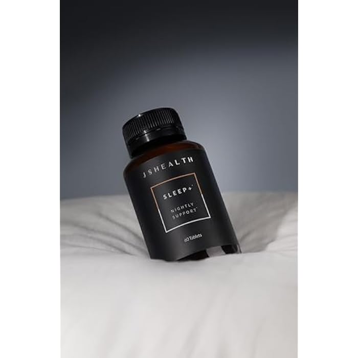 JSHealth Sleep Aid with Magnesium, Lavender & Passionflower - Sleep Supplement for Adults - Non-Drowsy Supplement Calms Body & Mind, 60 Capsules - Image 5