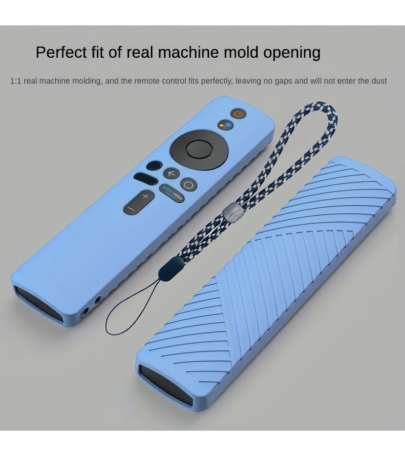 Transparent Silicone Protective Case for Xiaomi Tv Stick 4k Remote Anti Slip Shockproof - Image 4