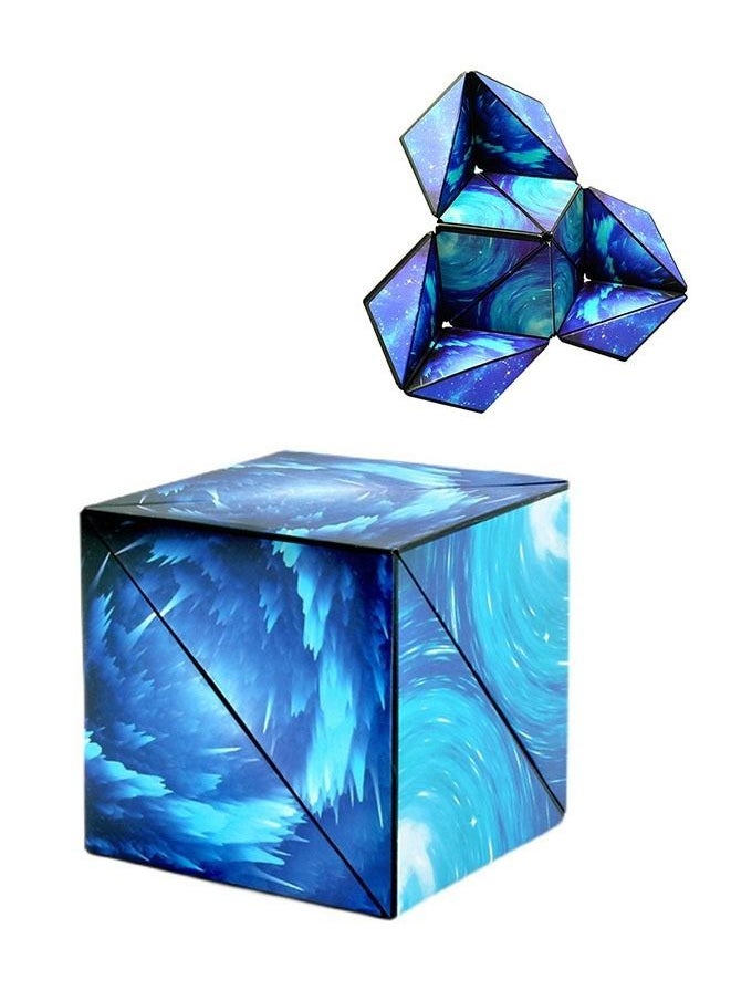 null - 3D Cube Magnet Fidget Toy Transforms Into Over 70 Shapes - Image 1