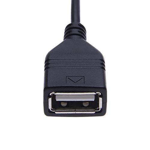 Keple محول كابل USB لراديو السيارة ستيريو صوت USB منفذ أنثوي واجهة لقرص فلاش ذاكرة MP3 أو ملفات موسيقى WMA في موديلات سيارات هوندا سيفيك / أكورد / جاز / CR-V - Image 3