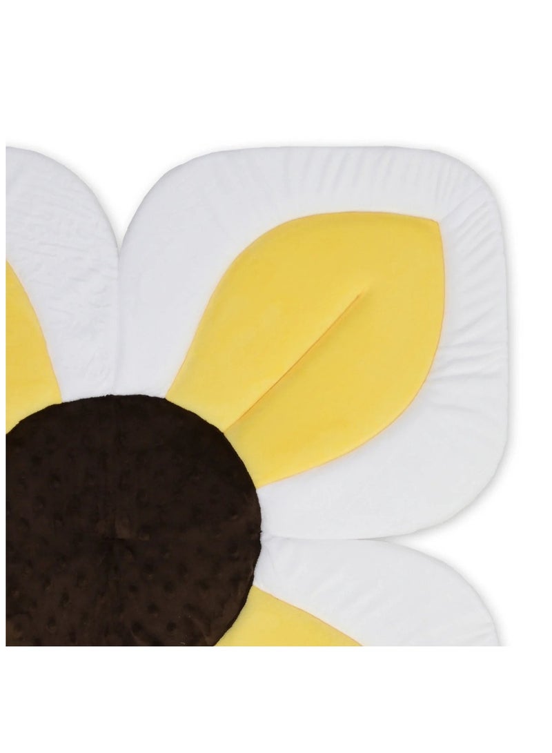 BLOOMING TIME Comfortable Baby Bath Seat Flower Shaped (4 Petal) Bathtub - Ideal For 0 To 6 Month Baby - Image 2