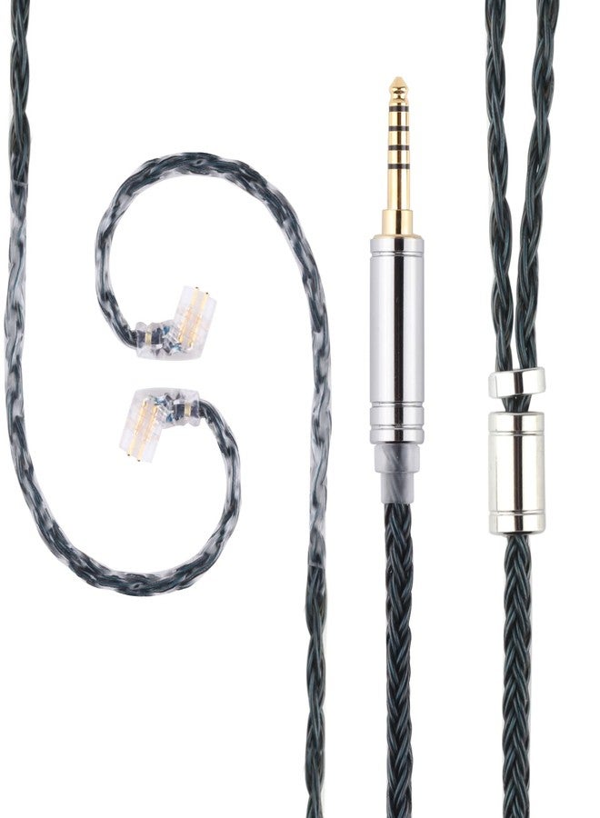 Linsoul Tripowin Zonie IEM Cable, 16 Core Silver Plated Earphone Upgraded Cords, 1.25m SPC in Ear Monitor Cable for KZ ZS10 PRO 2 AS10 PRO Tangzu Wan’er SIMGOT EM6L(Recessed 2pin, 4.4mm)(Moss) - Image 2