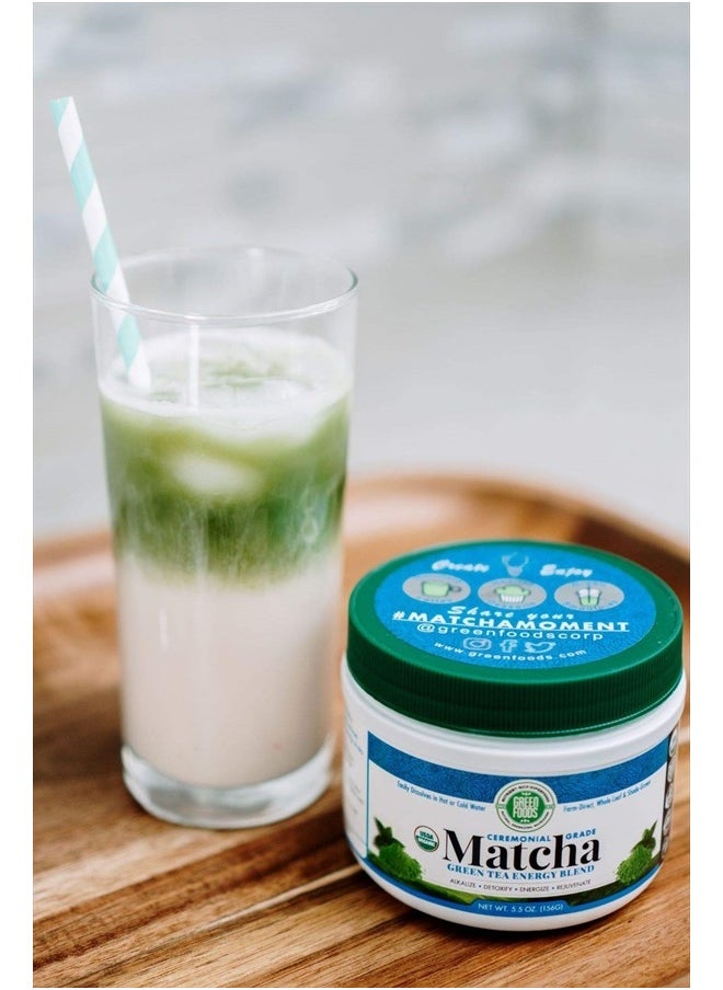 Green Foods Organic Ceremonial Grade Matcha Green Tea from Japan 5.5oz  - Image 5