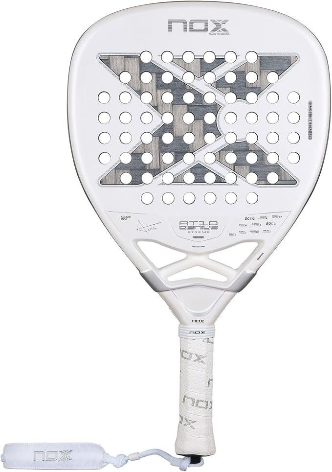 NOX AT10 Genius Attack 12K Alum 2026 Padel Racket – Agustín Tapia Signature | Power & Spin Performance - Image 1