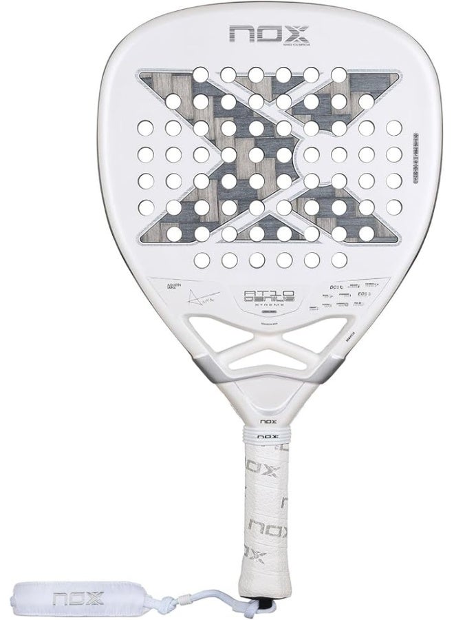 NOX AT10 Genius Attack 12K Alum 2026 Padel Racket – Agustín Tapia Signature | Power & Spin Performance - Image 2