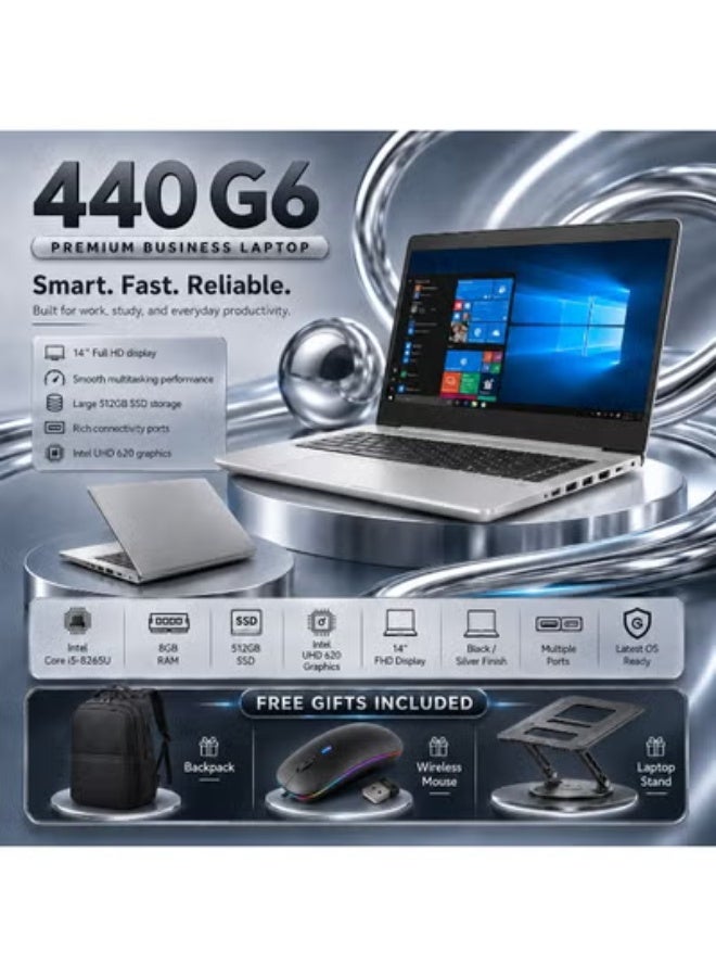 14 Inch Business Laptop with i5 Processor, 8GB RAM, 512GB SSD, Designed for Work, Study and Everyday Productivity - Image 4