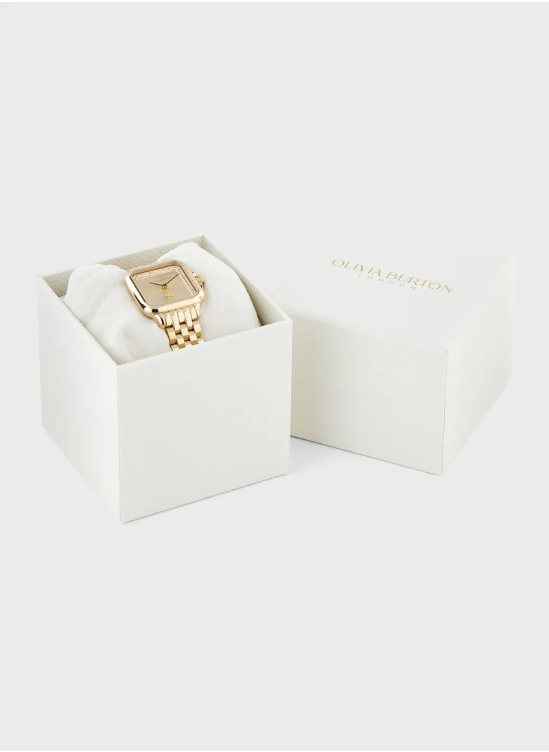 OLIVIA BURTON Classic 
Grosvenor Analog Watch