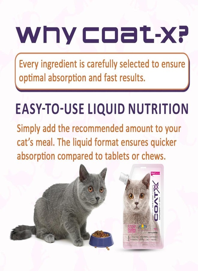 مكمل غذائي للقطط من All4pets COATX - 300 مل - إيكتيك جلوبال - Image 3