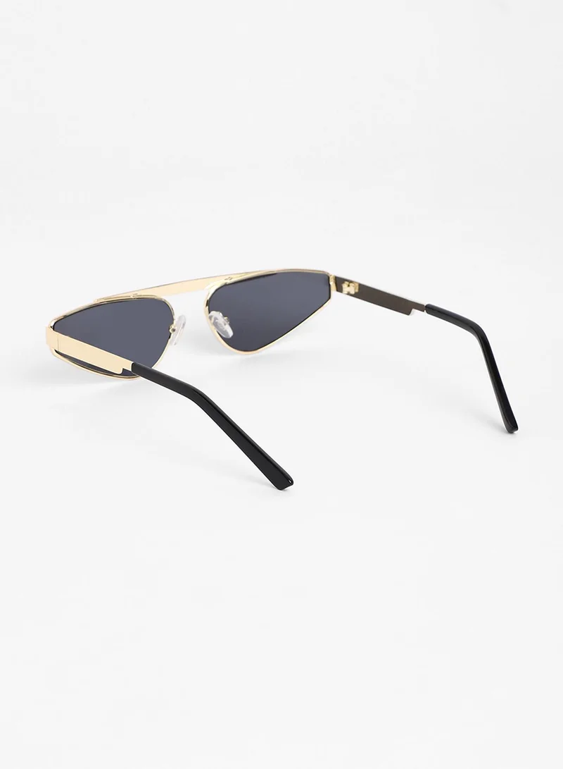 صوص هاوت The Swish Cateye Sunglasses - Midnight Black