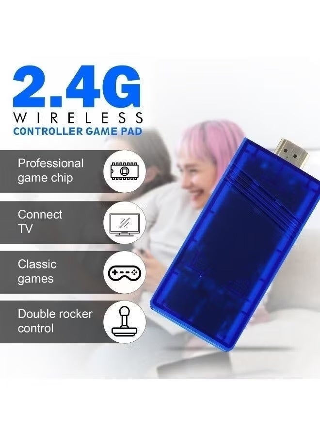 جهاز الألعاب GS5 Mini – منصة ألعاب ريترو محمولة بدقة HD مع ألعاب كلاسيكية، دعم وحدتي تحكم وإخراج للتلفزيون - Image 4