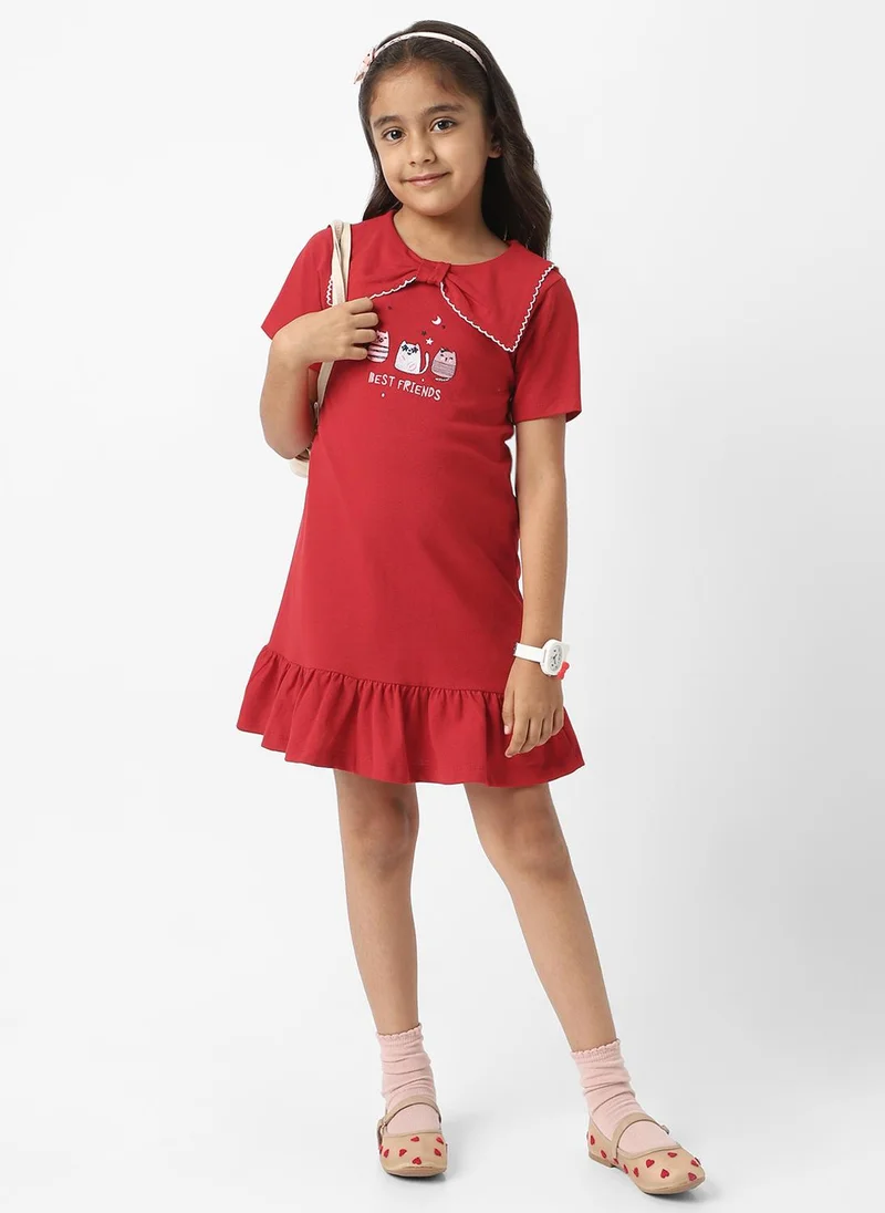 نوتيناتي Red Knit Dress
