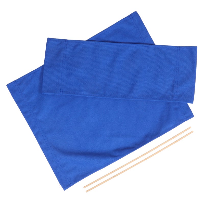 2 Sets of Outdoor Director Chair Replacement Canvas Comfortable Folding Chair Cloth For Camping Fishing Picnics Heavy Duty Fabric For Folding Chair With Rods - Image 4