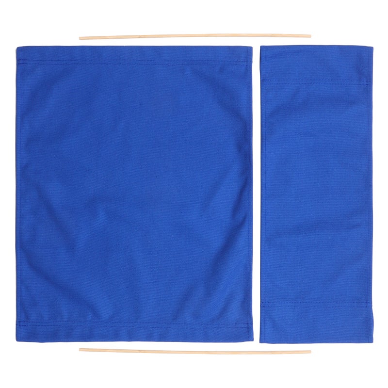 2 Sets of Outdoor Director Chair Replacement Canvas Comfortable Folding Chair Cloth For Camping Fishing Picnics Heavy Duty Fabric For Folding Chair With Rods - Image 5
