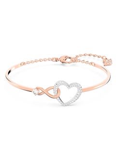 Infinity Heart rose gold