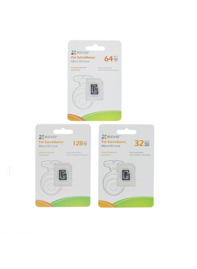 Haikang Fluorite Video Surveillance Camera Dedicated MicroSD Memory Card 32G64G128G256G2 Year Warranty-Capacity:32GB