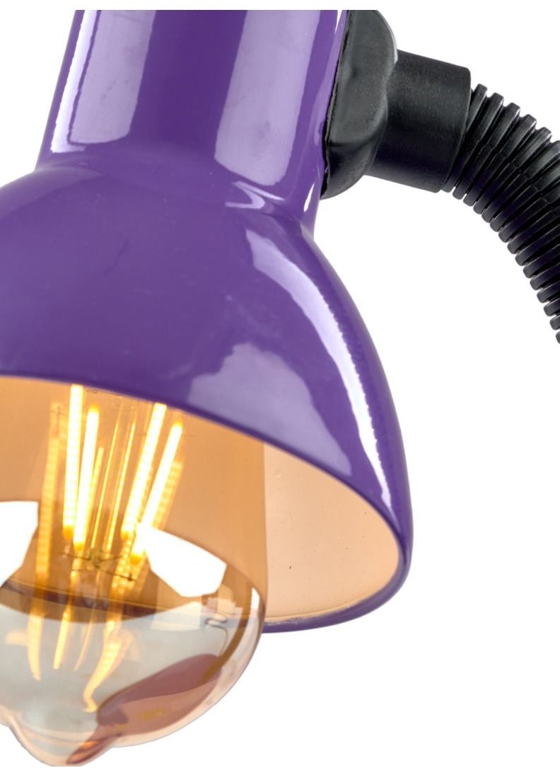 NAGAFA SHOP Purple Modern office lamp PR805  - Image 2