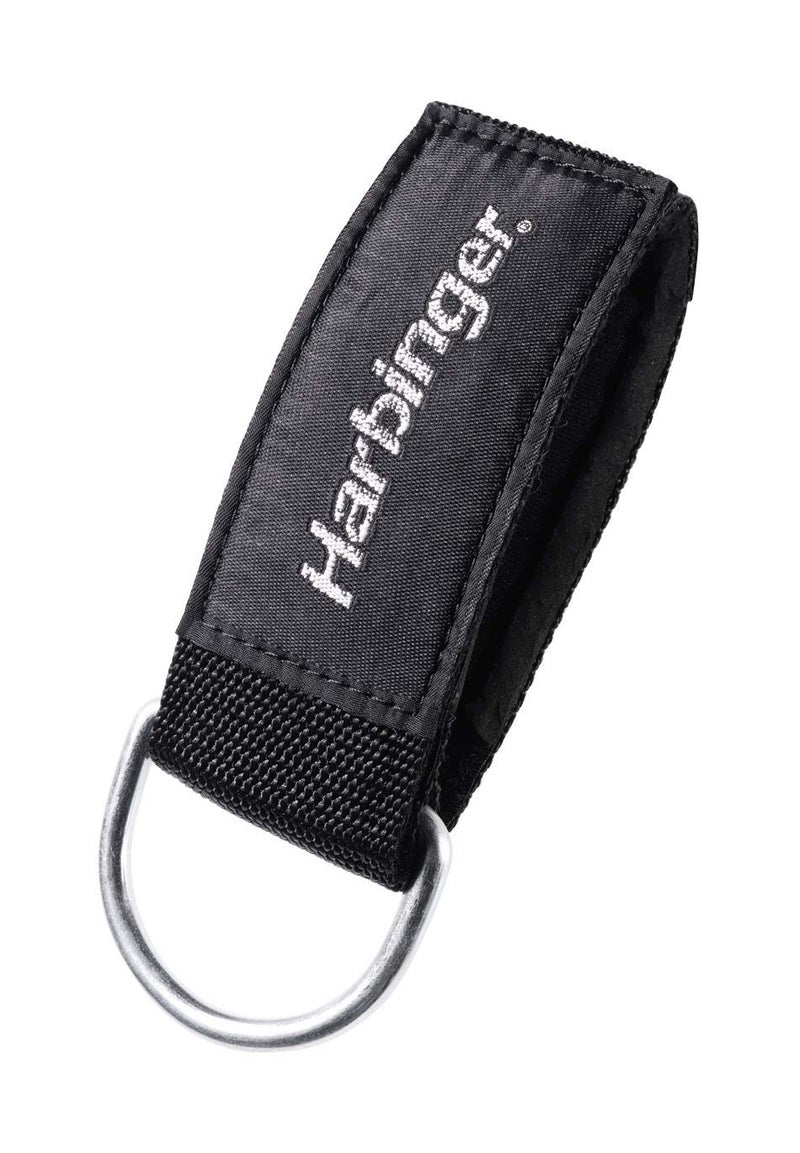 Harbinger Neoprene Padded 2-Inch Ankle Cuff, Black - Image 1