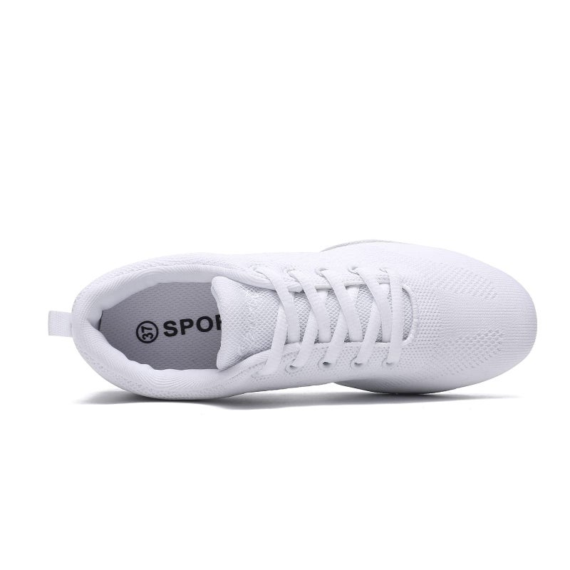 ZVC Cheer Shoes Girls White Cheerleading Shoes for Women Cheer Sneakers Youth Kids - Image 4