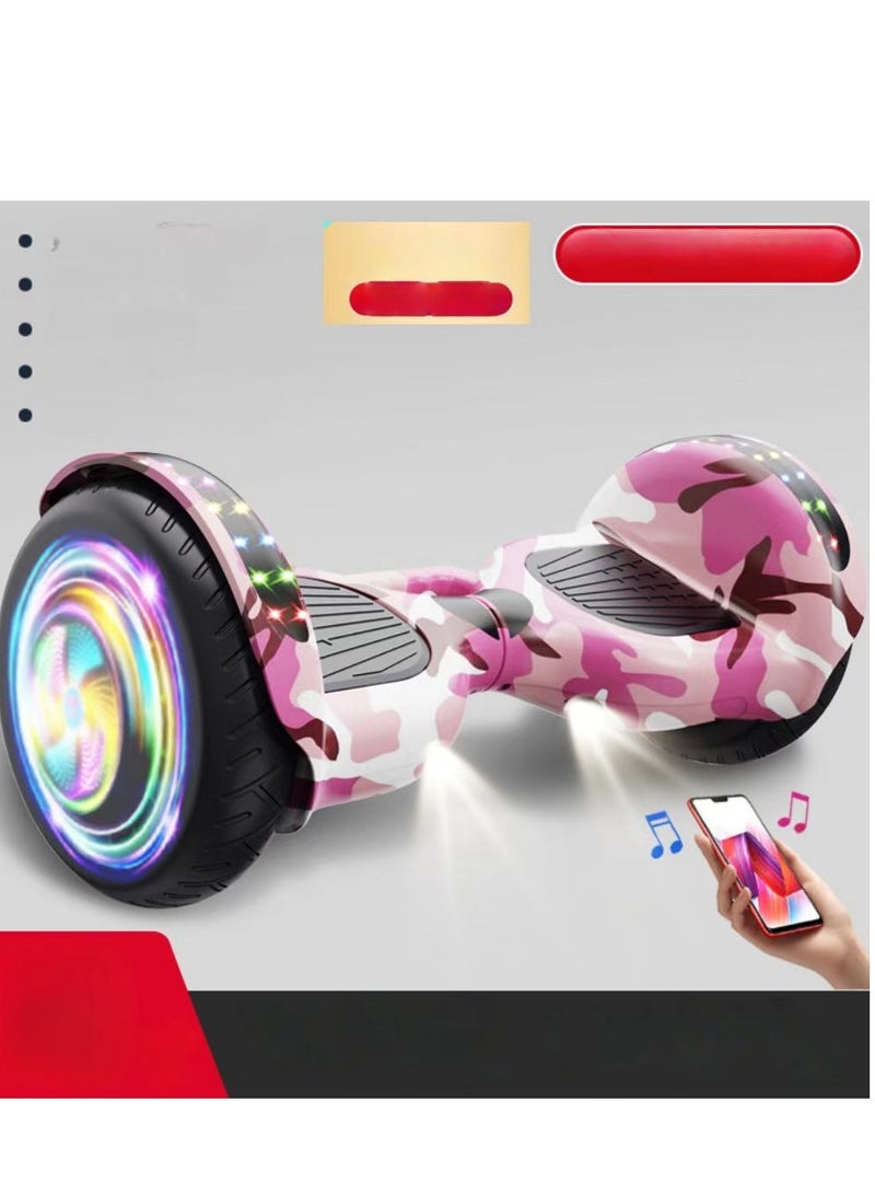 Electric Smart Child Balance Scooter with Bluetooth connection Two-wheel luminous balance scooter  - Image 1