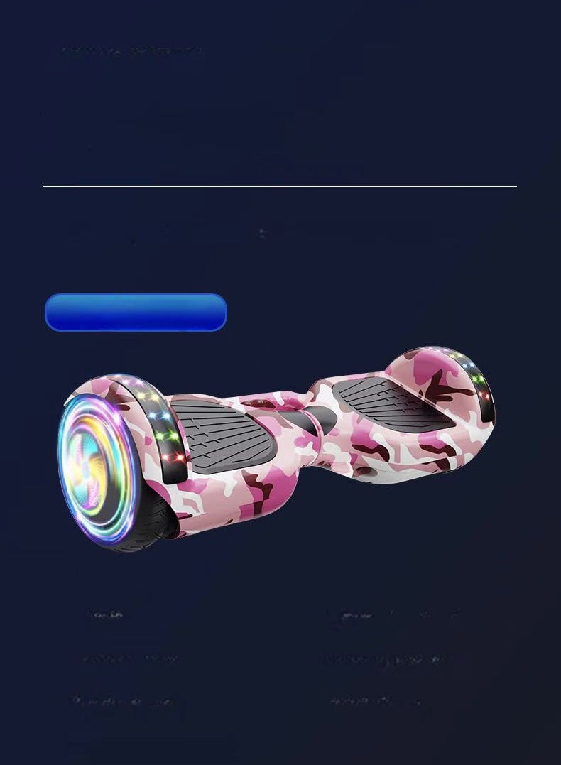 Electric Smart Child Balance Scooter with Bluetooth connection Two-wheel luminous balance scooter  - Image 2