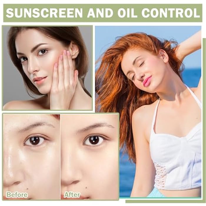 QIUFSSE Korean Sunscreen Stick for Face and Body Moisturizing Matte Sun Stick,Lightweight Oil Control Non-sticky,Long-Lasting Protection Sunstick,Suitable for All Skin Types - Image 3