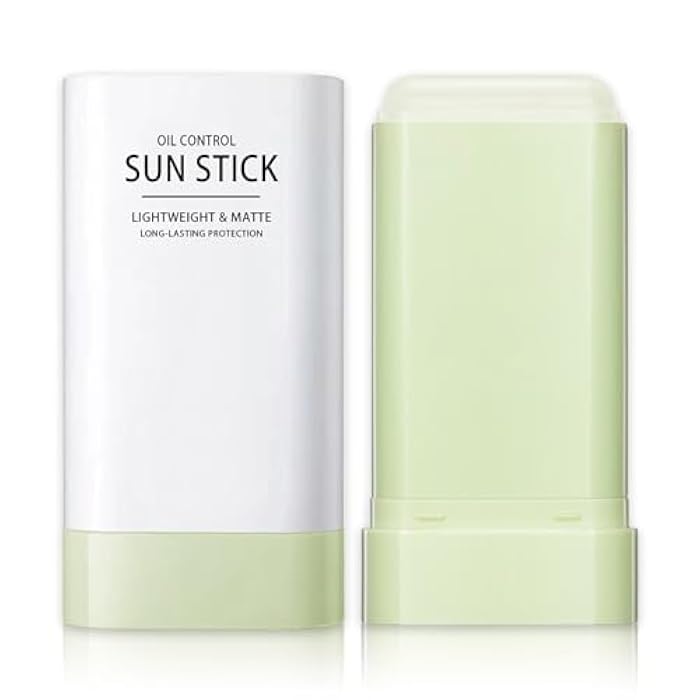 QIUFSSE Korean Sunscreen Stick for Face and Body Moisturizing Matte Sun Stick,Lightweight Oil Control Non-sticky,Long-Lasting Protection Sunstick,Suitable for All Skin Types - Image 1