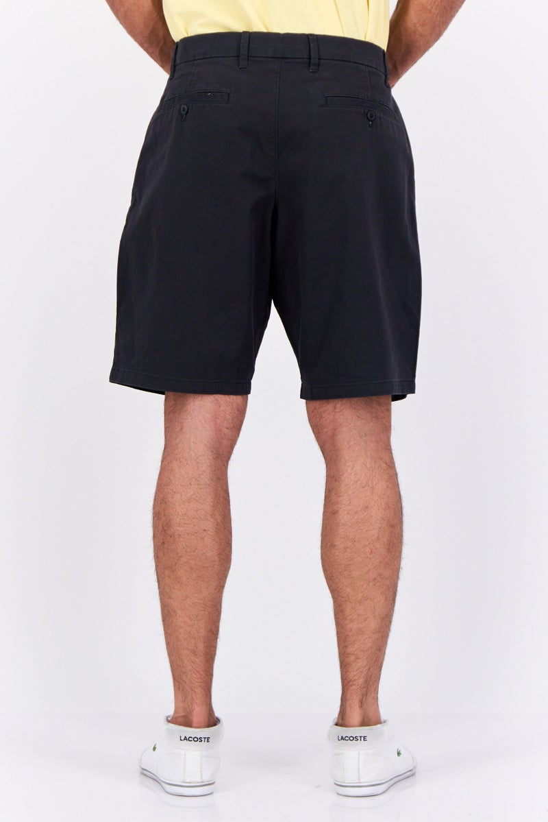 GAP Men Plain 10 Inseam Basic Shorts, Navy - Image 2