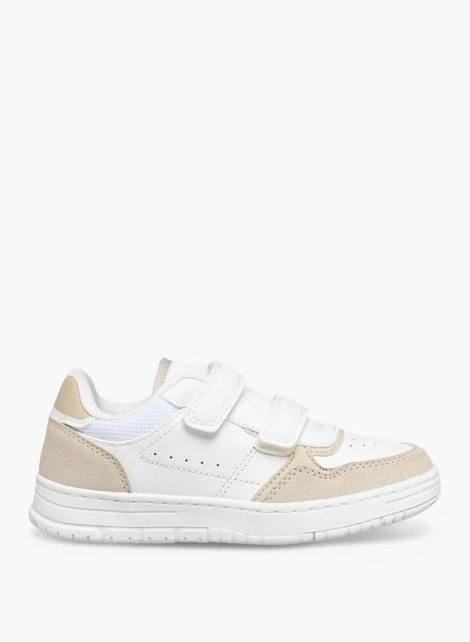 Mister Duchini Boys Hook & Loop Sneakers