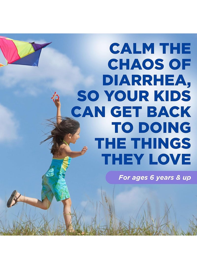 IMODIUM Children's Liquid Anti Diarrheal Medicine Loperamide Hydrochloride Mint Flavour 4fl oz - Image 4