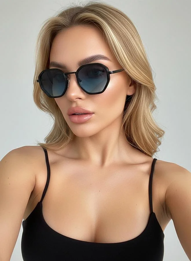 تايك تو Retro Polygon Sunglasses