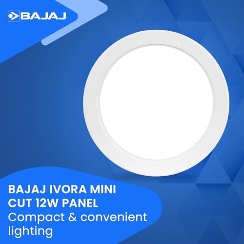 Bajaj Plastic Ivora 12W Recessed Down Light for Ceiling| False Ceiling Required|Cut Out-4 Inch|Cool Day Light|Energy Efficient|2 KV Surge Protection|for Home,Living Room,Bedroom,Kitchen - Image 2