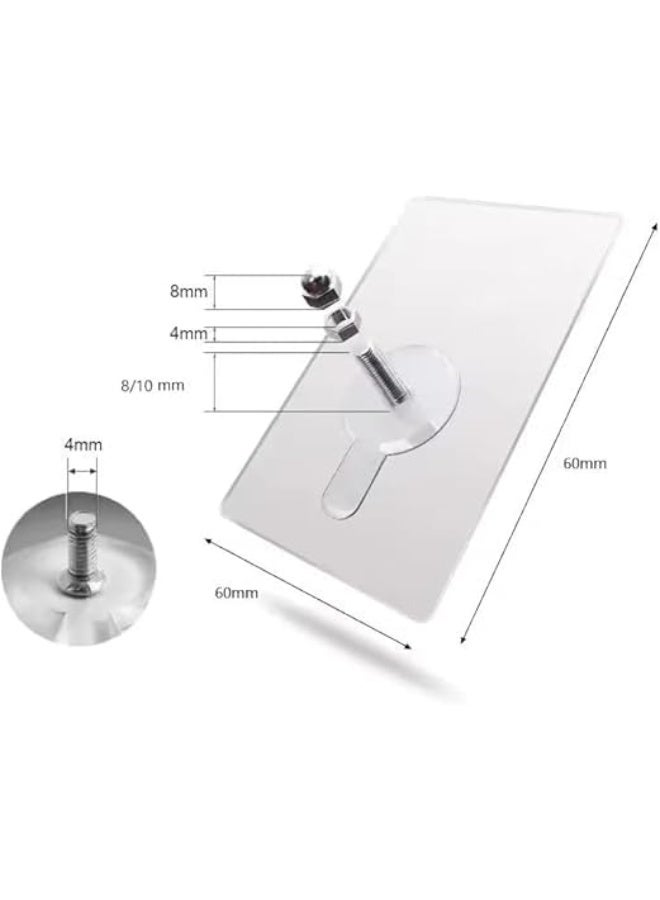 Silicone Adhesive Wall Hooks, Multi-Purpose Storage, 5 Pack - Image 2