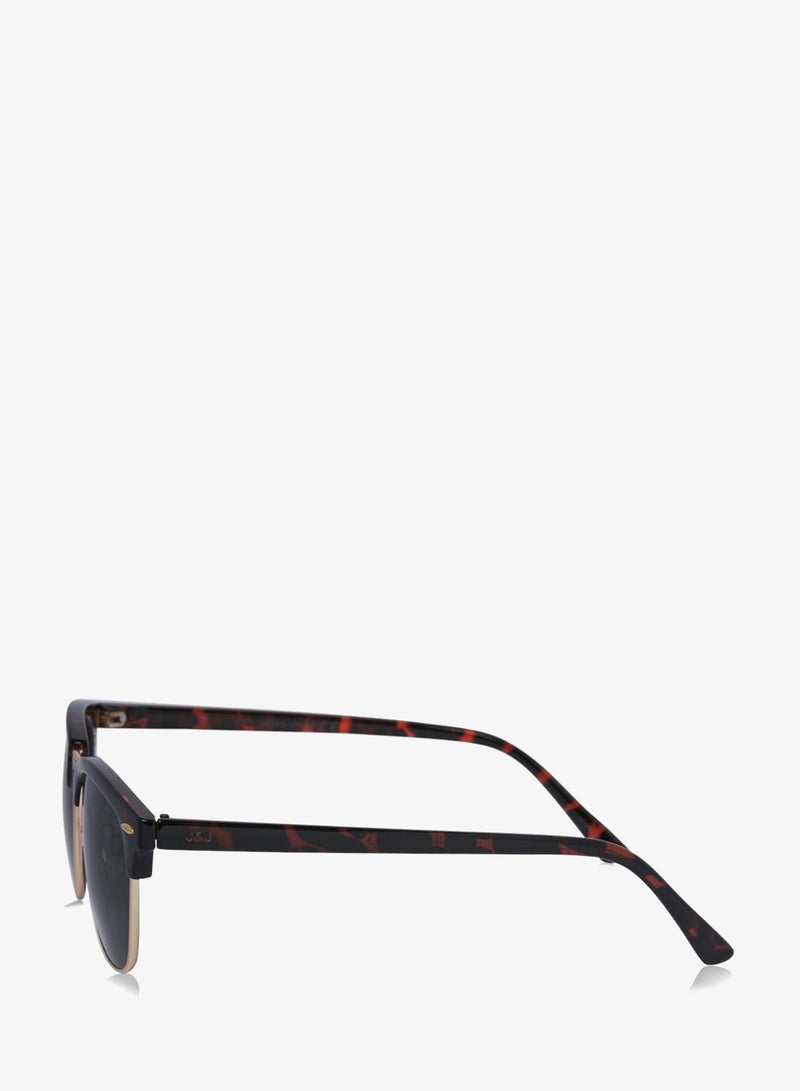 JACK & JONES Jacryder Classic Half Frame Wayfarer Sunglasses - Image 2