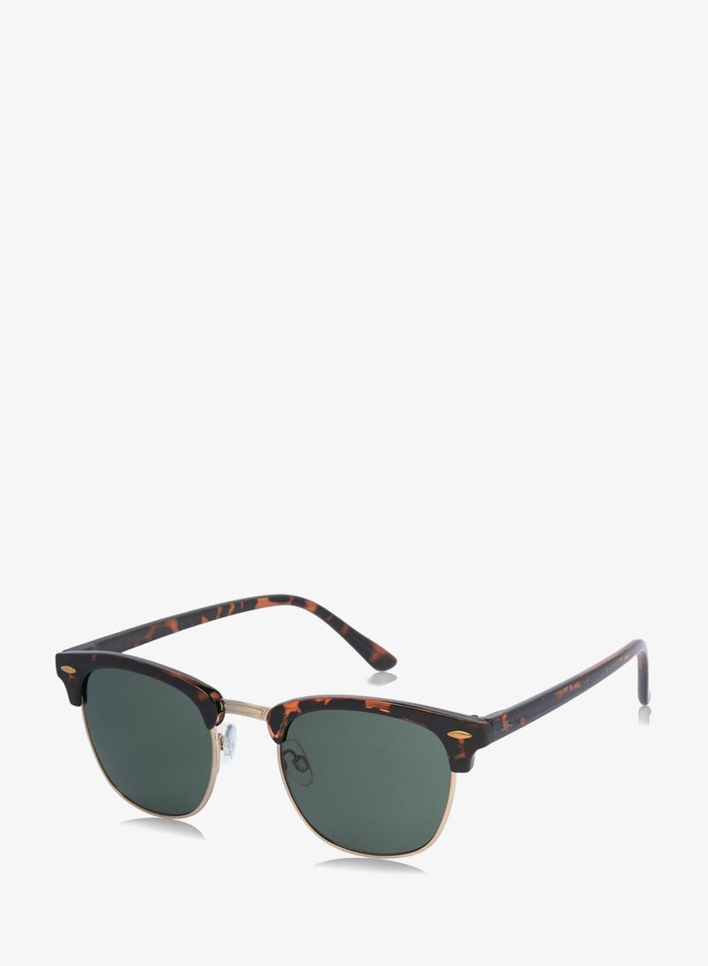 JACK & JONES Jacryder Classic Half Frame Wayfarer Sunglasses - Image 1