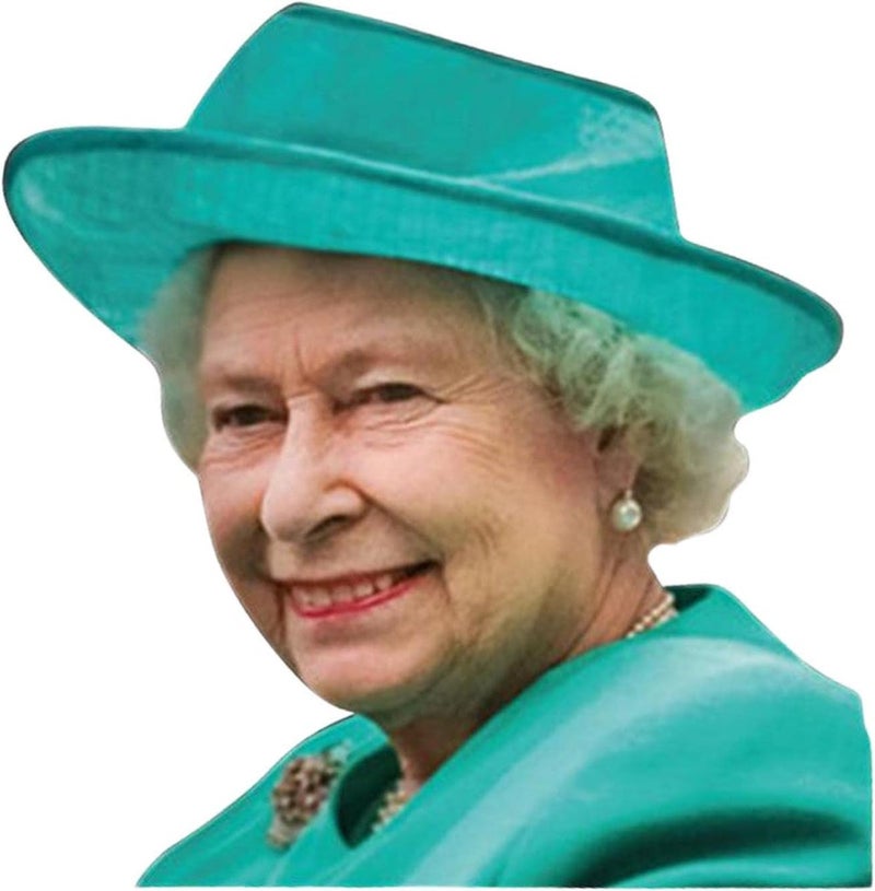 woobles Queen Elizabeth Car Sticker Queen Elizabeth Car Window Sticker Car Window Decal Funny Car Sticker Waterproof Car Window Cling Ride Personalized Funny Car Window Cling Car Sticker Decoration - Image 2