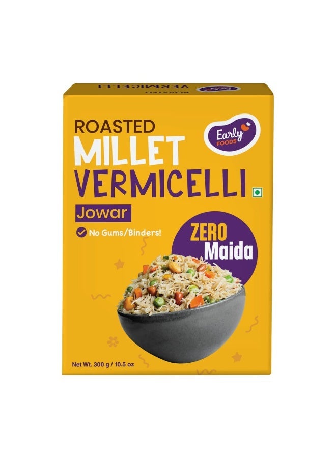 Early Foods - No Maida Jowar Vermicelli | Millet Seviya | Sorghum Semia 300 gms - Image 1