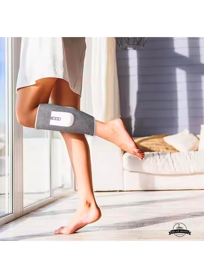 Relax Smart Leg & Calf Massager with Air Compression and Heat – Cordless Circulatory Massage Device for Pain Relief, 3 Modes & 3 Intensity Levels, Ideal Relaxation Gift for Men & Women - Image 2