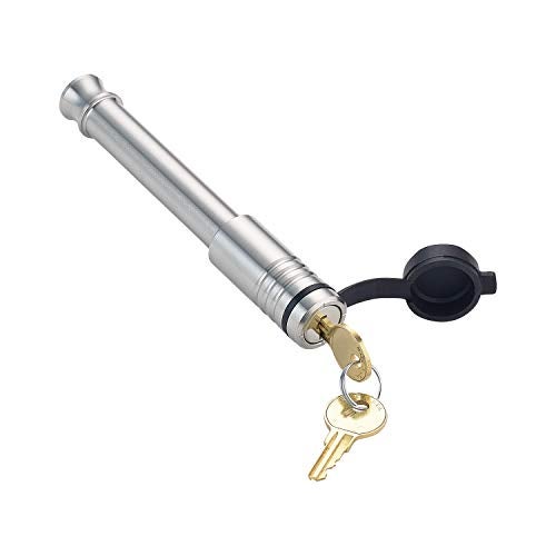 InfiniteRule Security 2 25 Receiver Lock Heavy Duty Hitch Lock Pin American Made In USA Best Truck Accessories Locking Hitch Pin 58 Hitch Pin Lock AntiTheft Hitch Pin Towing Accessories
