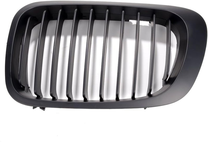 Anzios Matte Black Front Sport Kidney Grille Compatible with 1999-2002 BMW E46 2-Door Models - Image 3