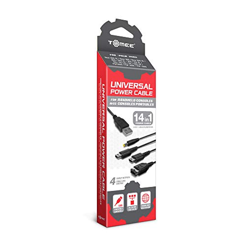 Tomee Universal Power Cable for New 2DS XL/ New 3DS/ New 3DS XL/ 2DS/ 3DS XL/ 3DS/ DSi XL/ DSi/ DS Lite/ DS/ GBA SP/ PSP 3000/ PSP 2000/ PSP 1000 - Image 2