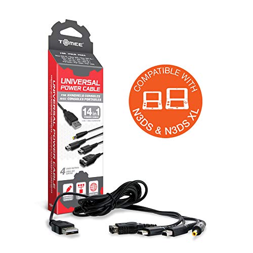 Tomee Universal Power Cable for New 2DS XL/ New 3DS/ New 3DS XL/ 2DS/ 3DS XL/ 3DS/ DSi XL/ DSi/ DS Lite/ DS/ GBA SP/ PSP 3000/ PSP 2000/ PSP 1000 - Image 3