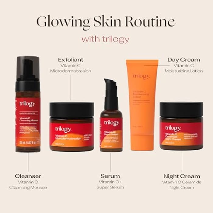 Trilogy Vitamin C Cleansing Mousse, Antioxidant Balancing Facial Cleanser, 150mL - Image 5