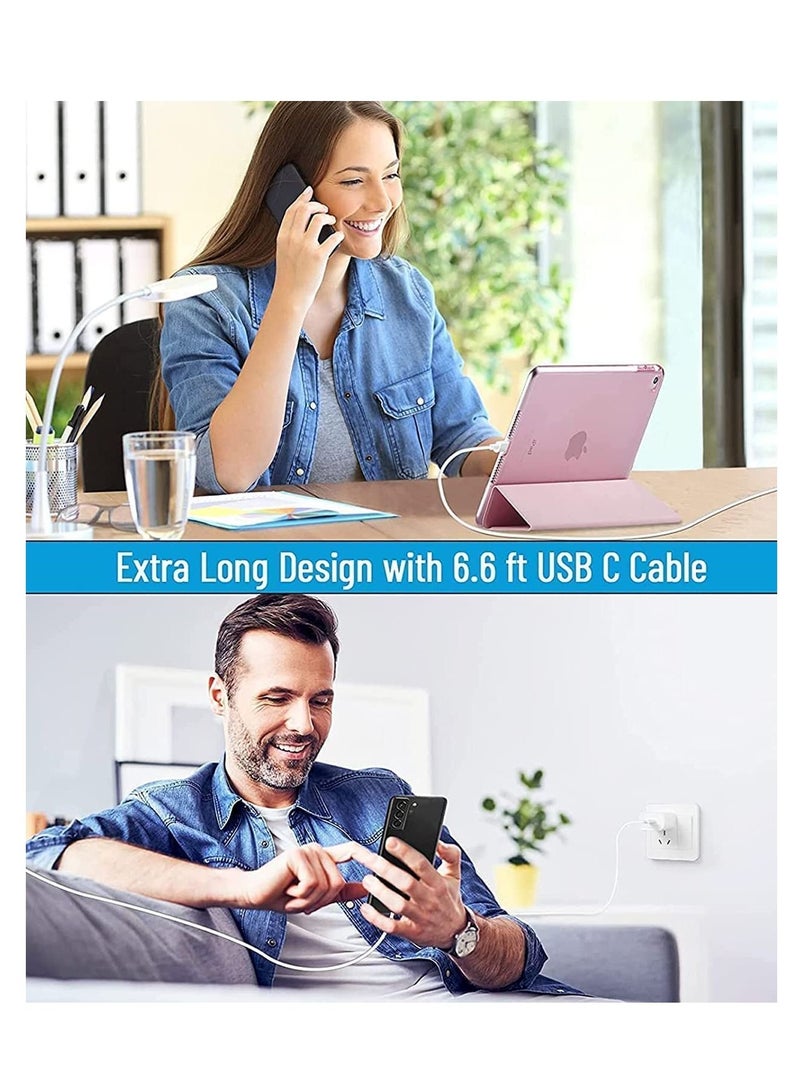 Ntech 96W Type C Charger compatible with Macbook Pro Charger USB C 16 15 inch 2016 2017 2018 2019,Replacement Charger for 13/15/16 inch, thunderbolt charger With USB C Cable 6.6ft - Image 4