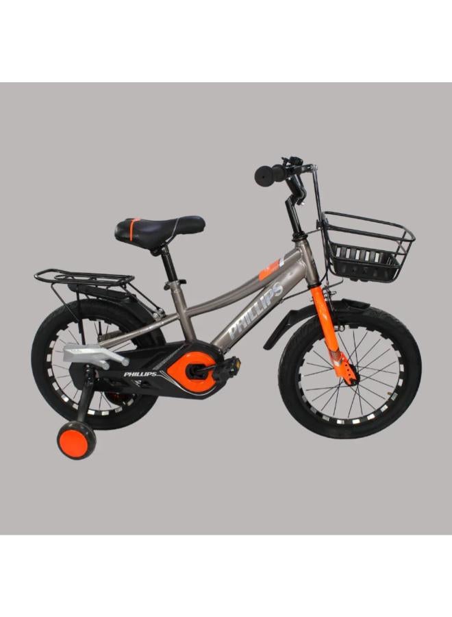 Black/Orange 16 Inches Bicycle - Image 3