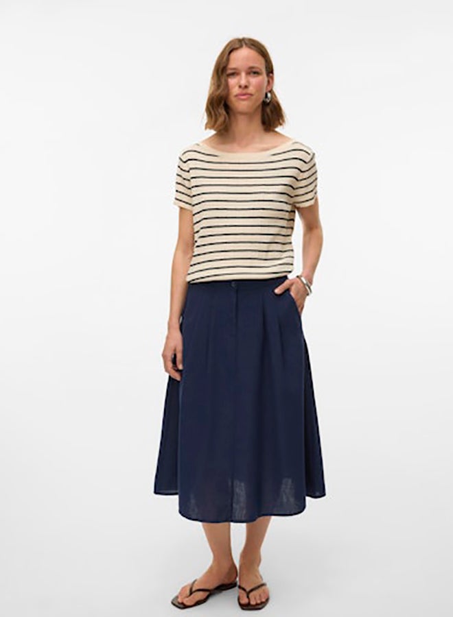 VERO MODA Vmmaely Hw Calf Skirt - Image 2