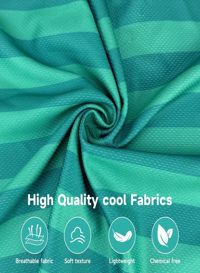 MENOLY 32 Packs Soccer Cooling Towels Bulk 40 x 12 Inch Sport Cooling Towels for Neck and Face Microfiber Sweat Cooling Neck Rags Baseball Team Gifts for Athletes Yoga Gym Sports Camping - Image 3