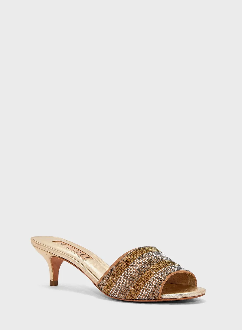 Nicoli Isadora Mid Heel Sandals