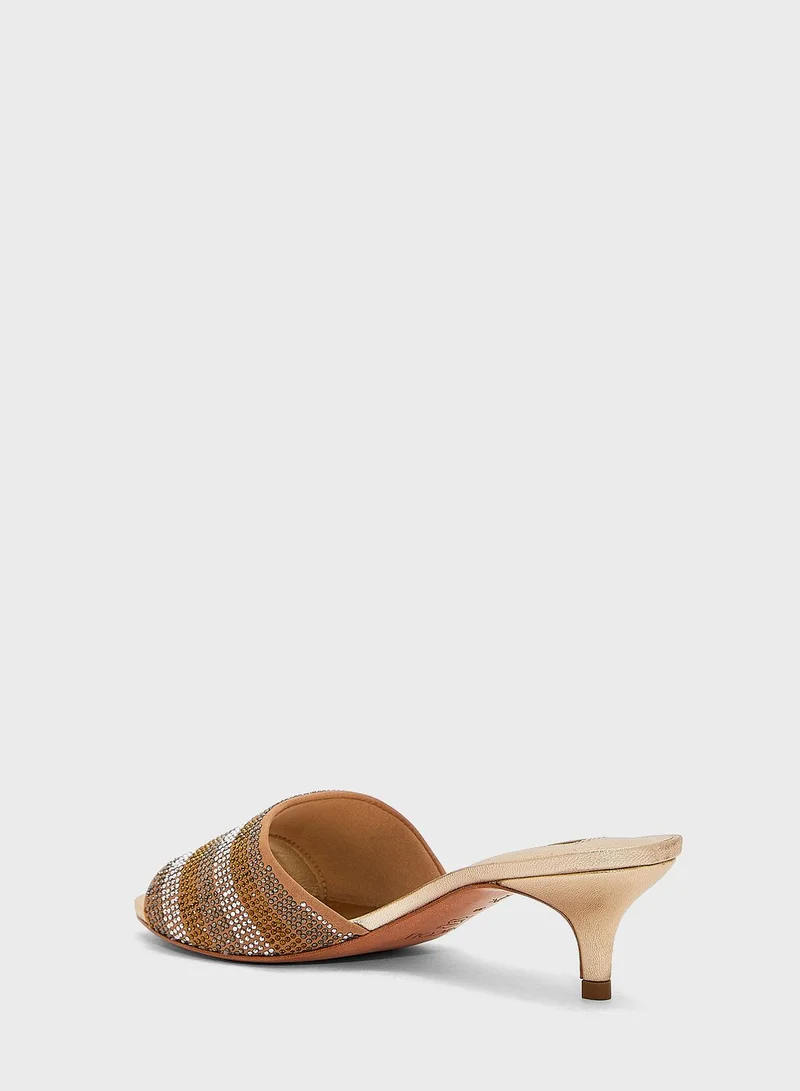Nicoli Isadora Mid Heel Sandals