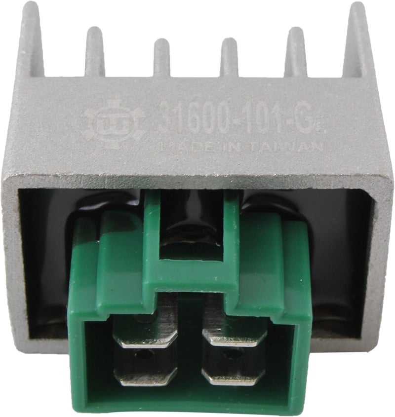 DB Electrical 230-58066 Voltage Regulator For Yamaha Rt180 Tt90 Ttr125E Ttr230 Ttr90 Ttr90E Razz Sh50 AP8224102 ESP10054 2728107000 31600-KRM-851 21066-0029 21066-0046 SH681-12 3LA-81960-00-00 - Image 1