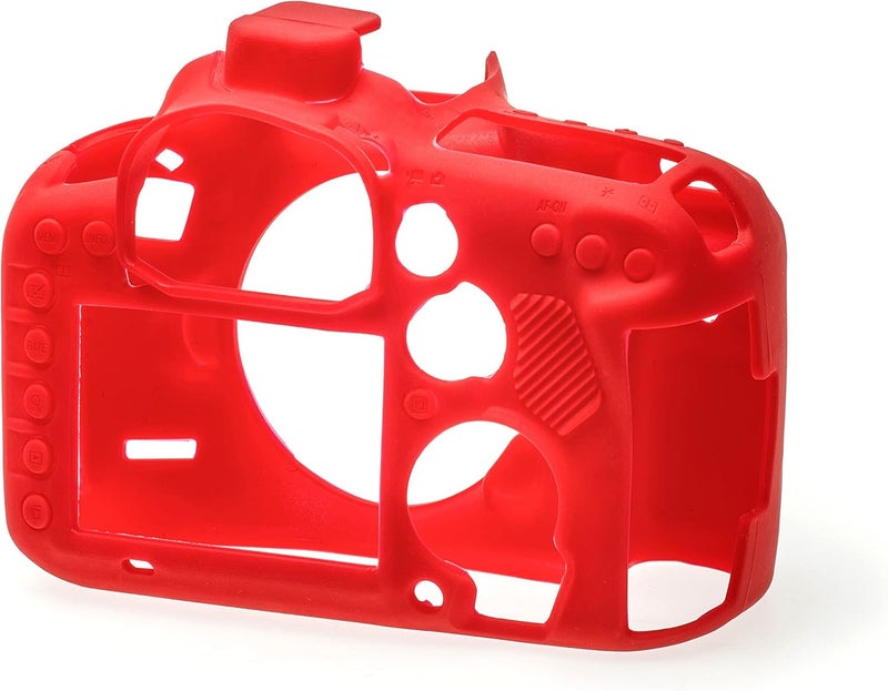 easyCover Silicone Camera Case for Canon 7D Mark II - Red - Image 2